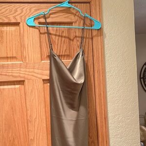 Banana Republic Beige Slip Dress